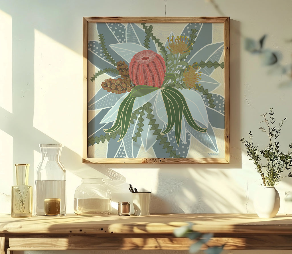 Beryl - Rolled Paper Print