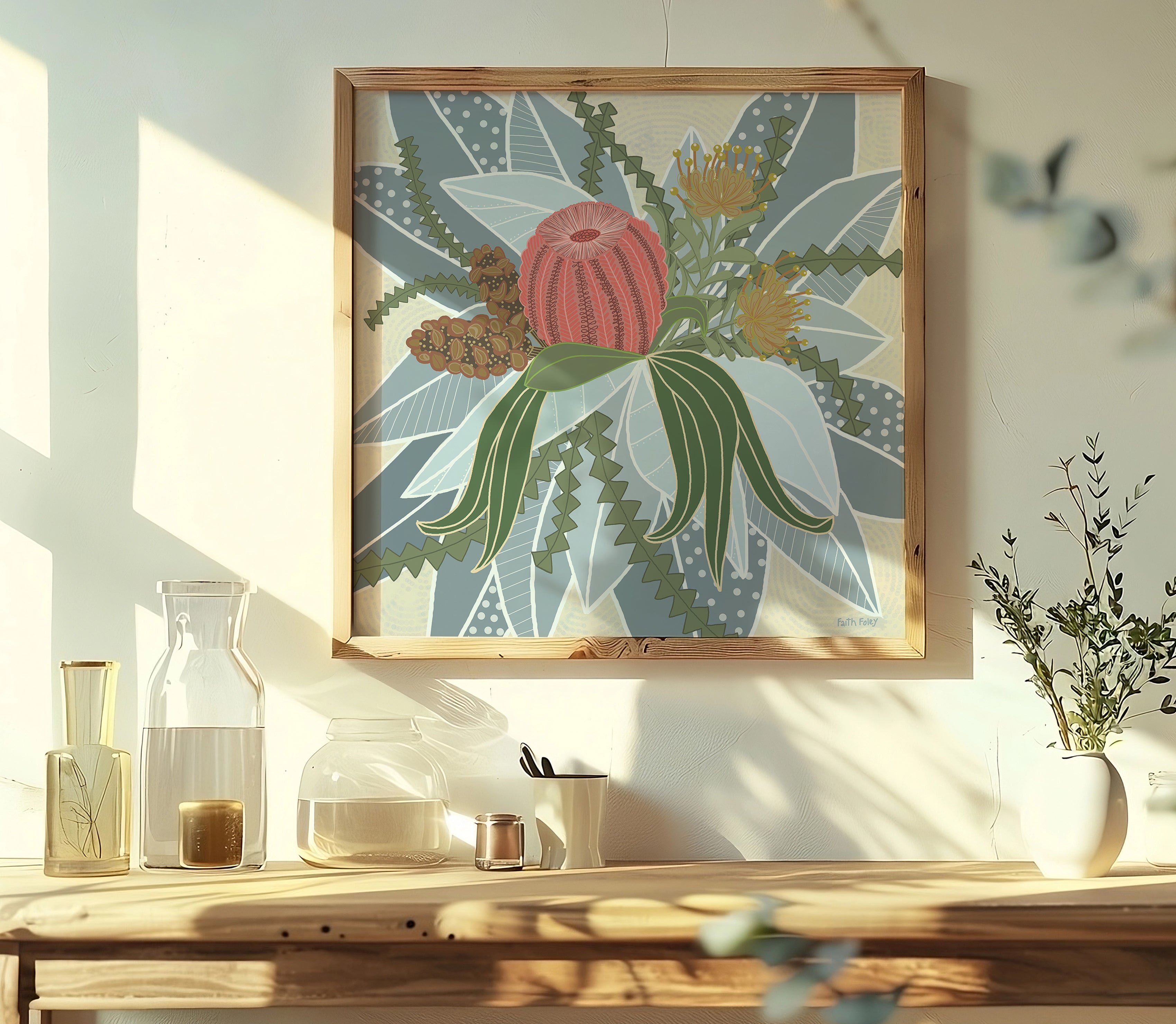 Beryl - Rolled Paper Print