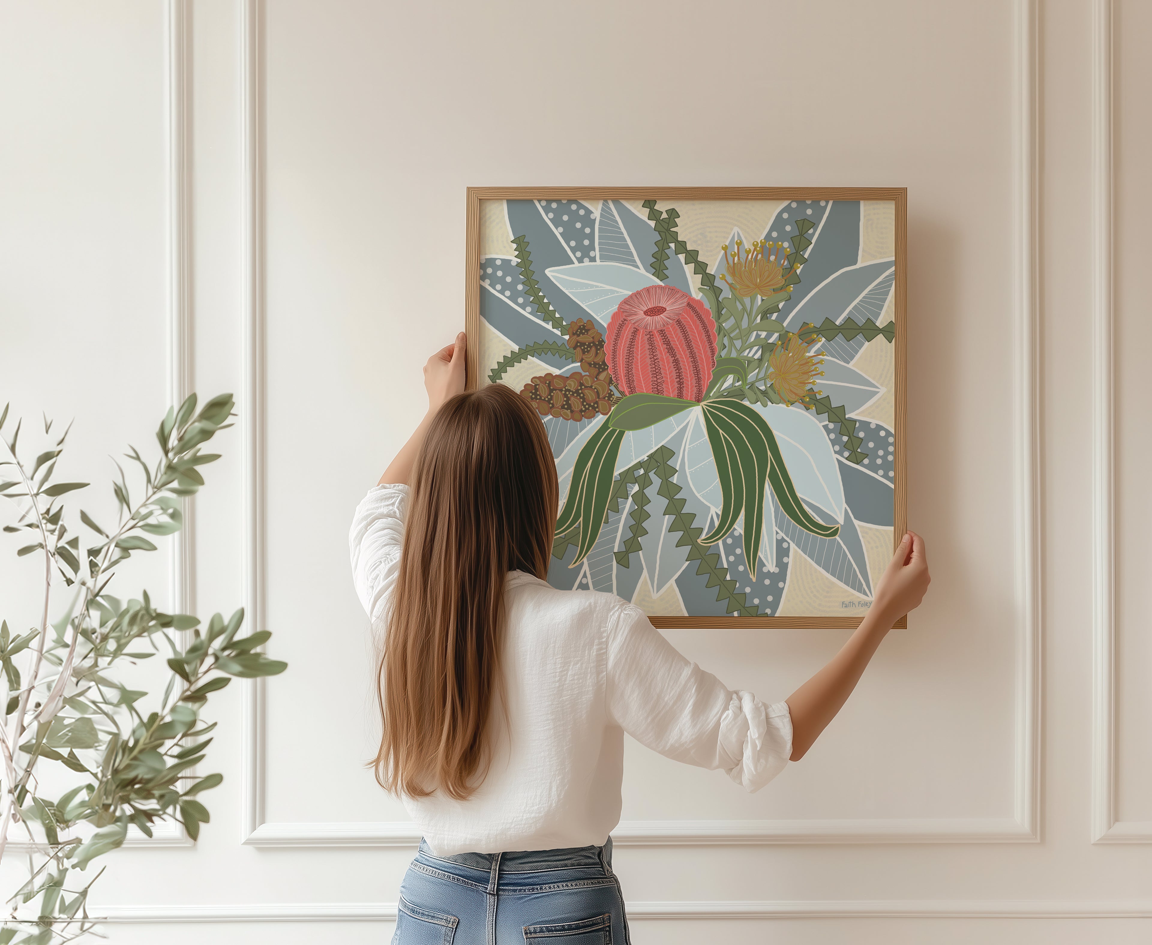 Beryl - Rolled Paper Print