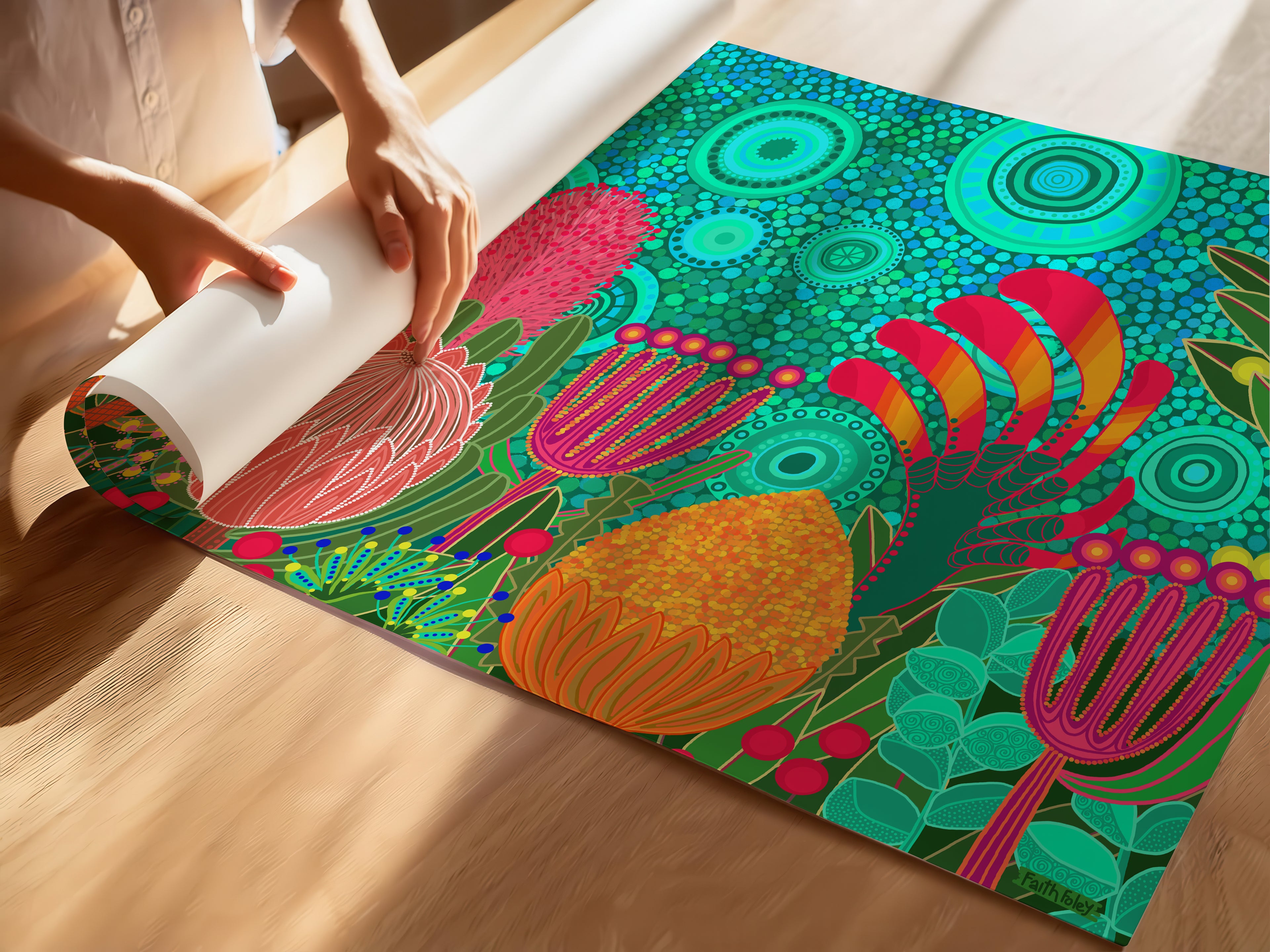 Breanne - Rolled Paper Print