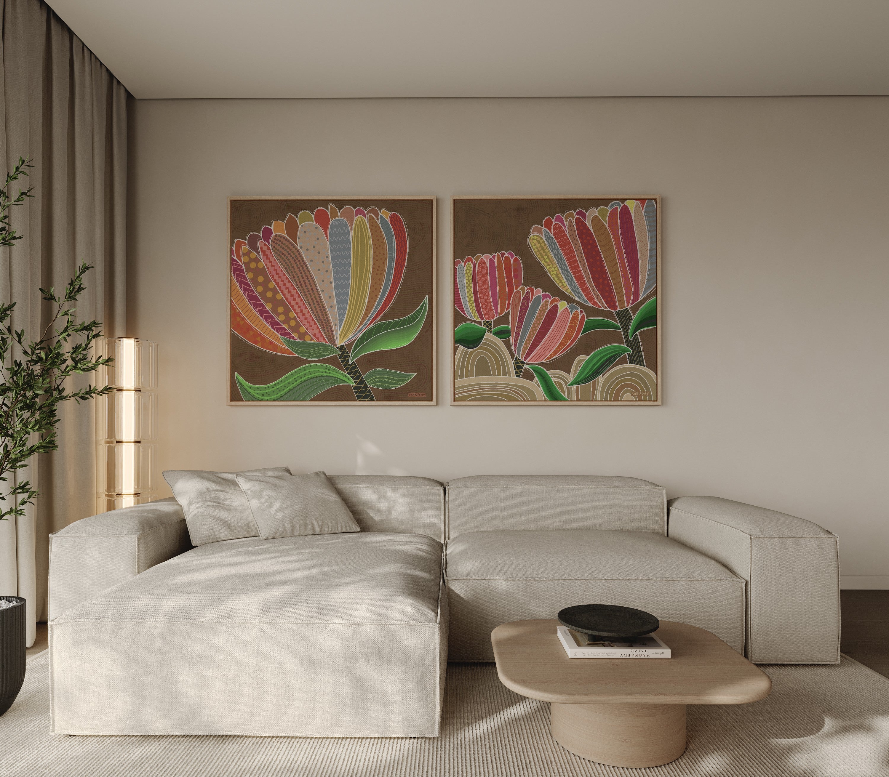 Danielle - Rolled Paper Print