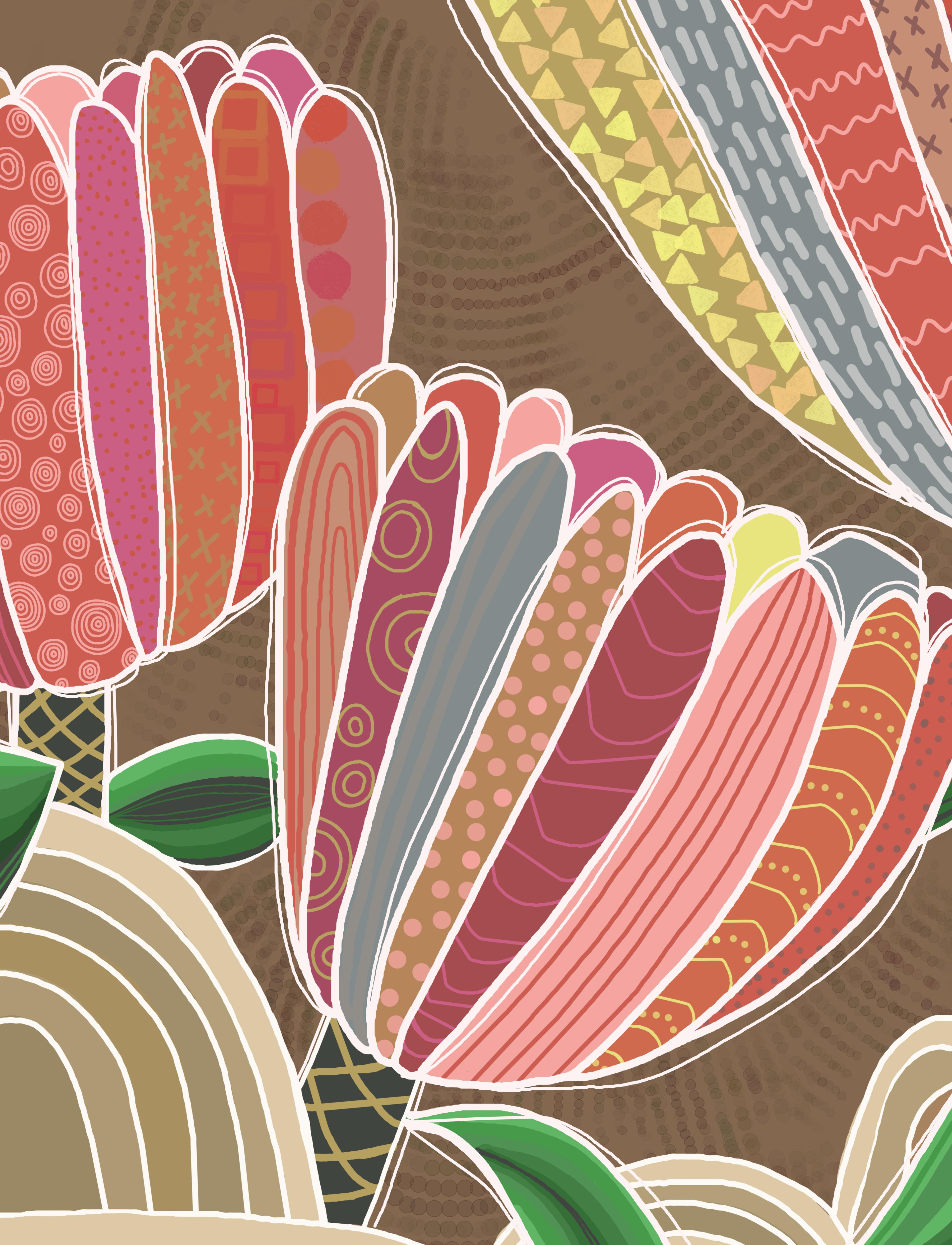 Danielle - Rolled Paper Print