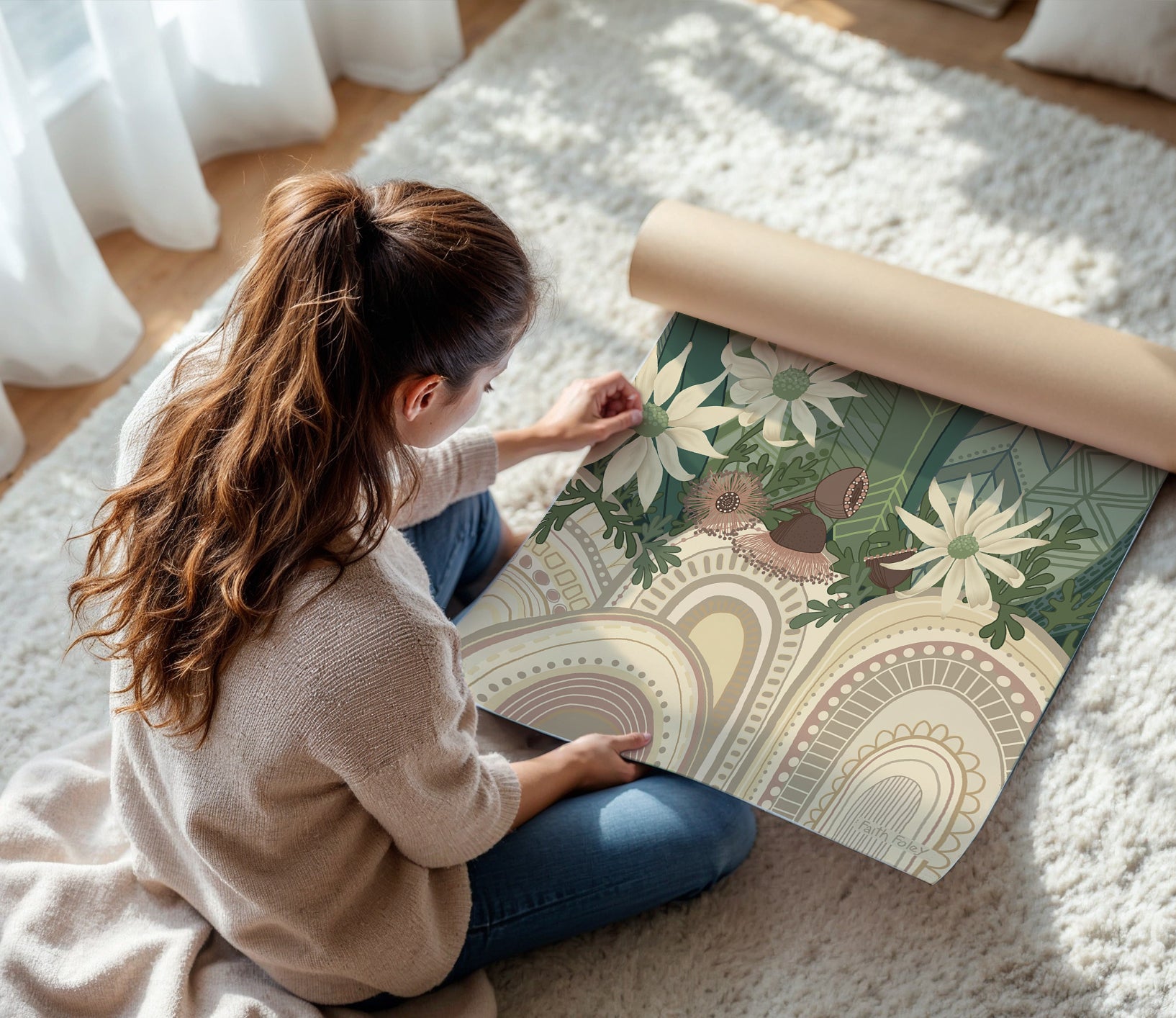 Jo - Rolled Paper Print