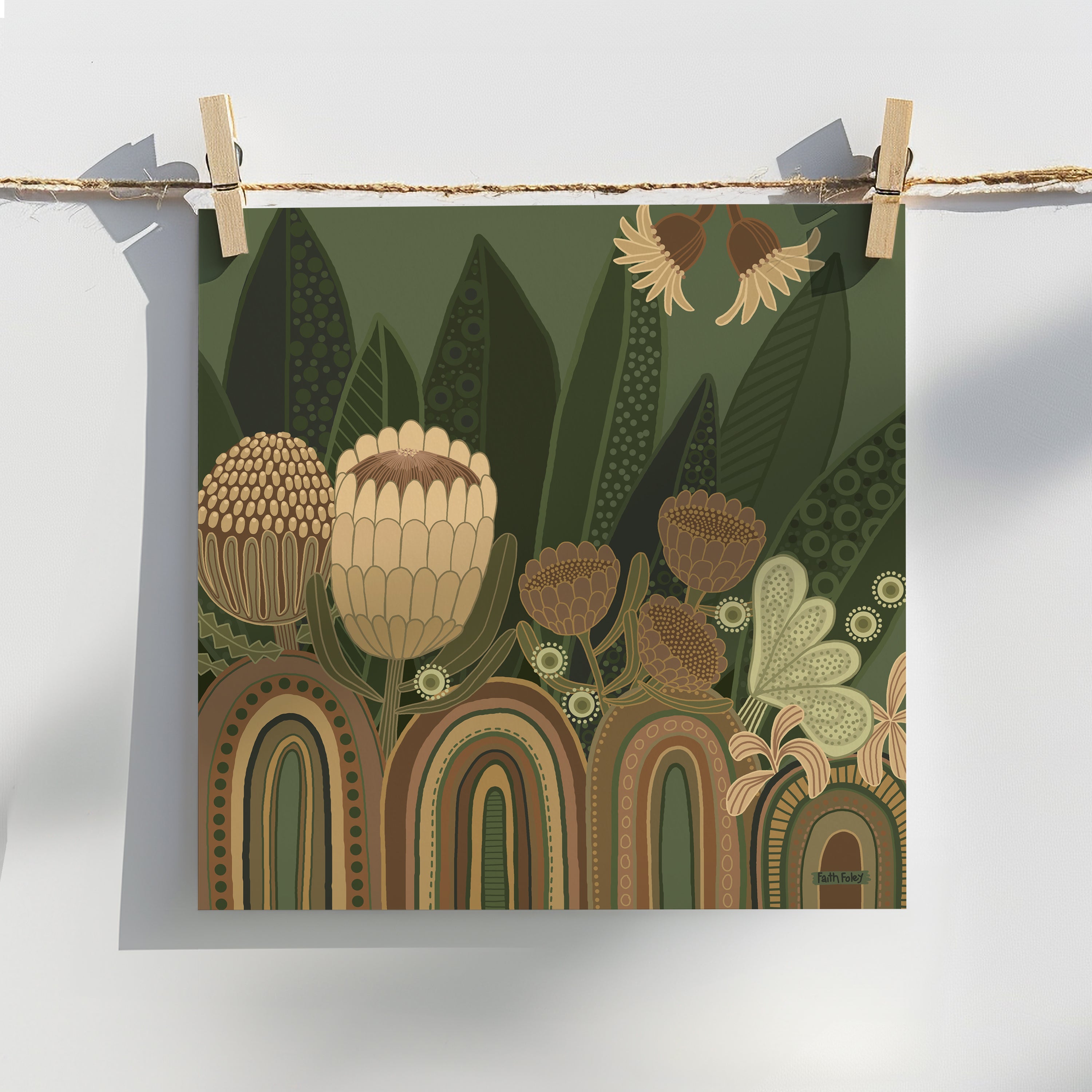 Kaysie - Rolled Paper Print