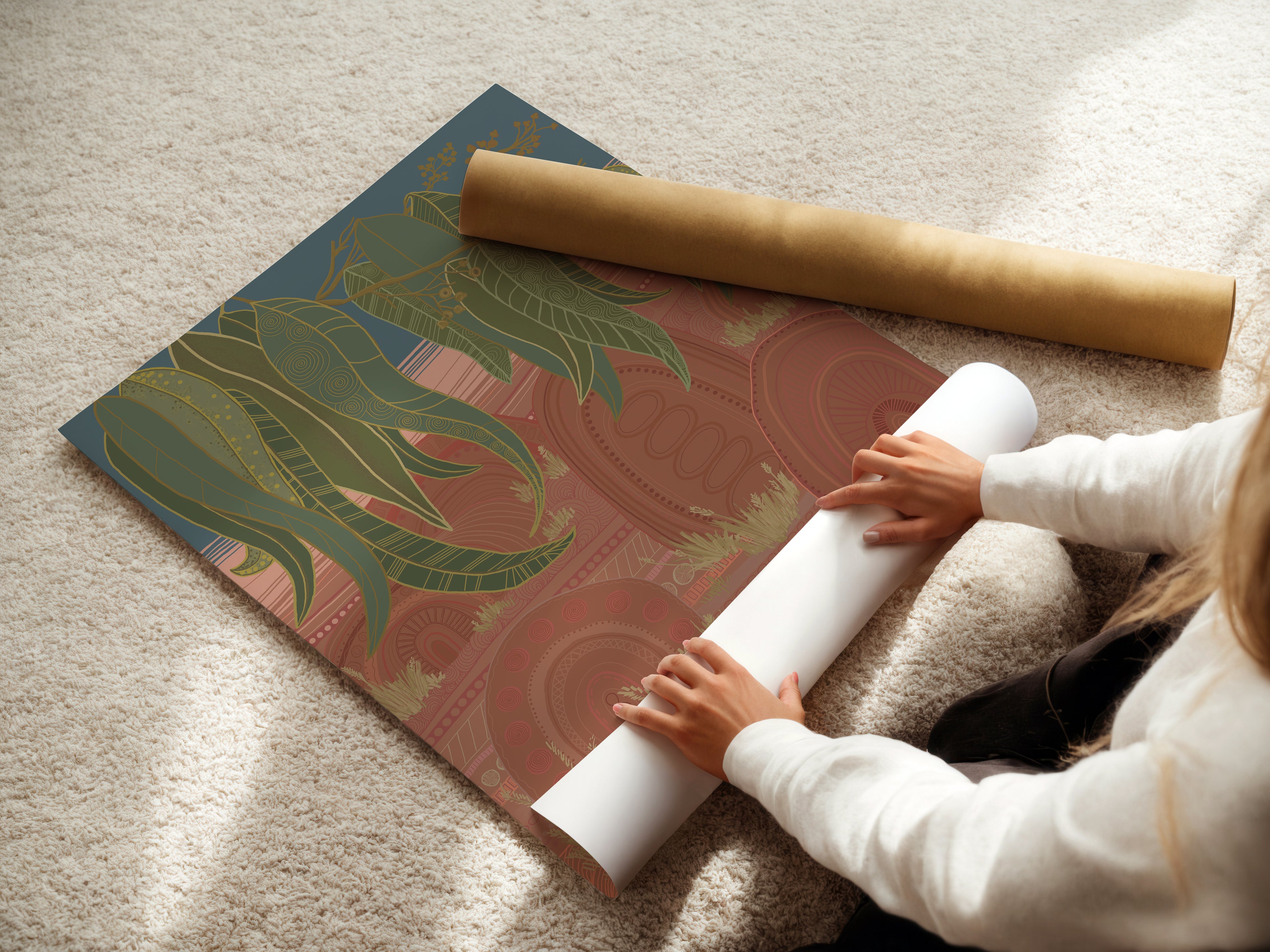 Kendra - Rolled Paper Print