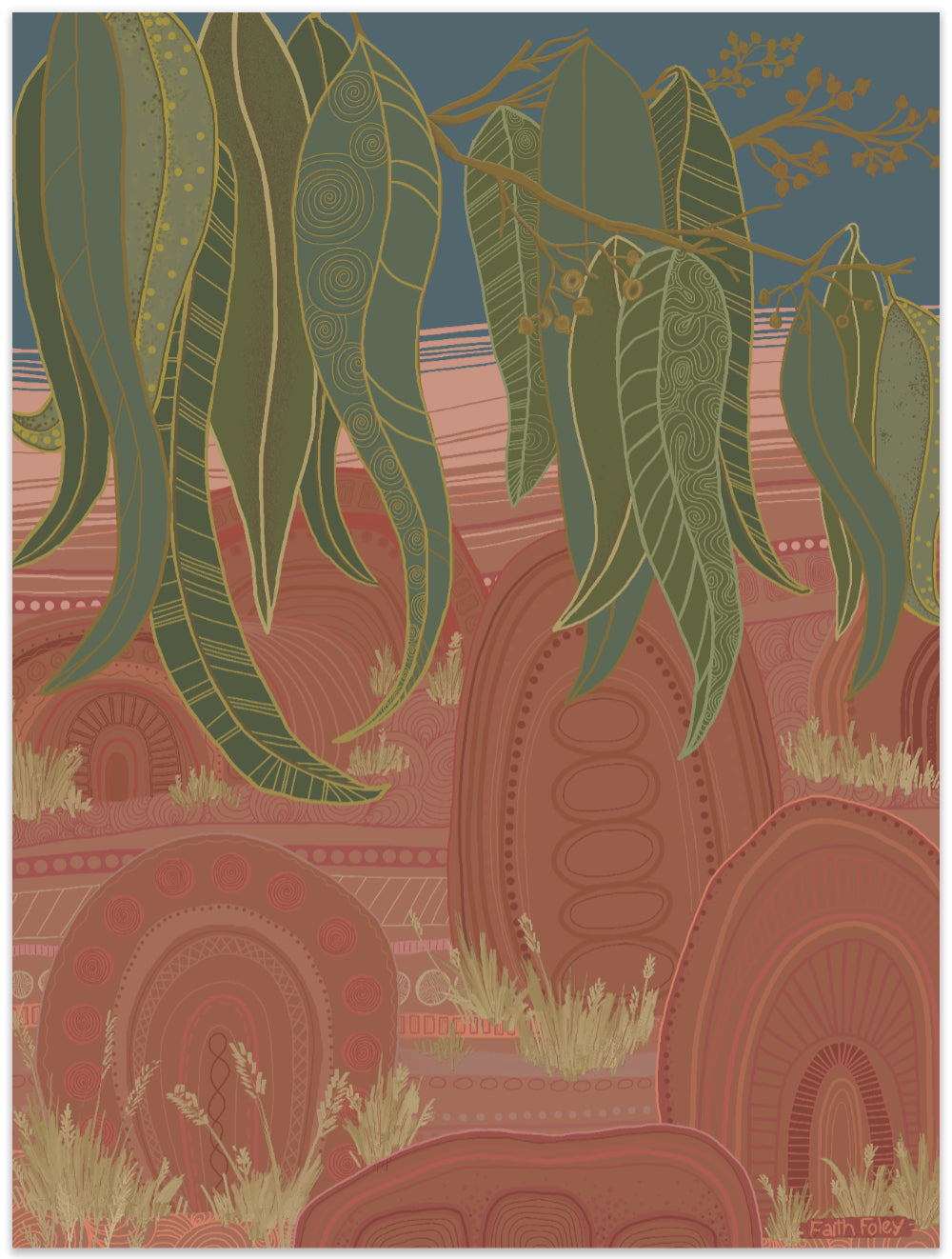 Kendra - Rolled Paper Print