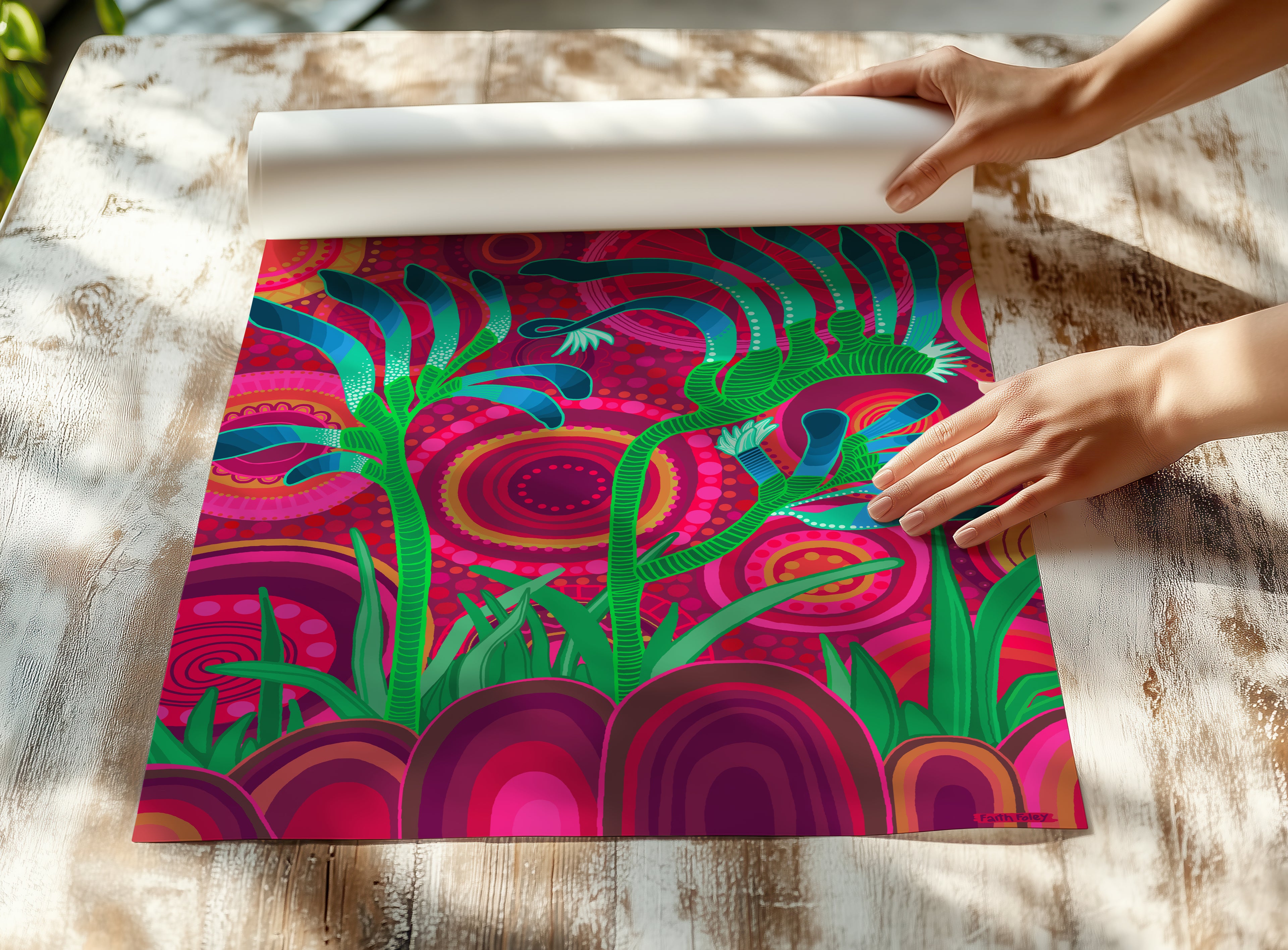 Lisa - Rolled Paper Print