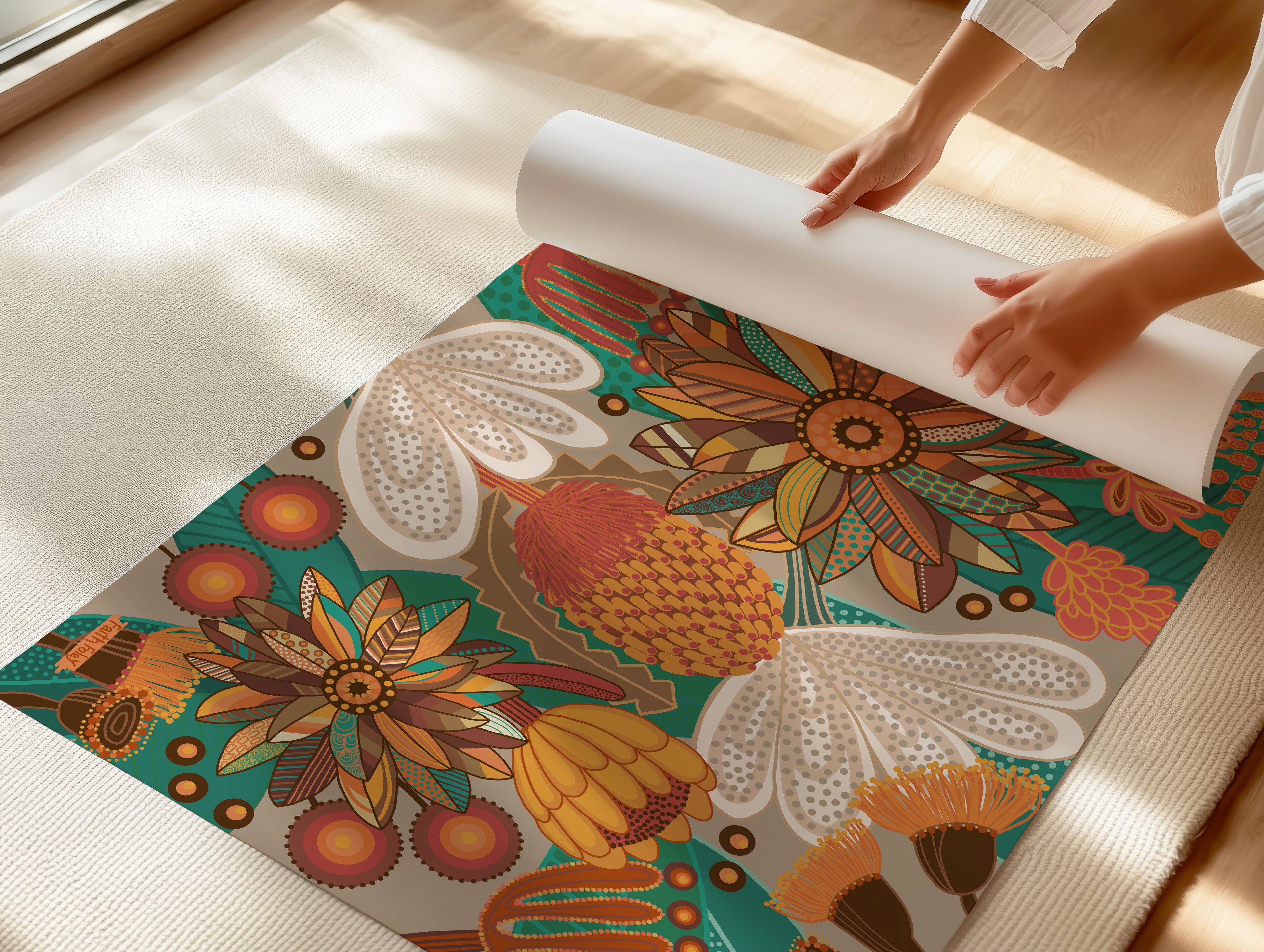 Stacey K - Rolled Paper Print
